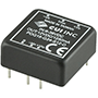 1" x 1"封装DC-DC转换器