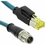 Cordset M12到RJ45 CAT6A