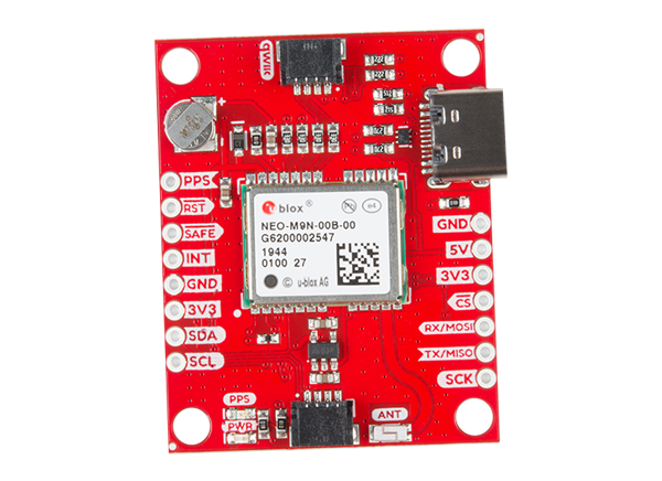 SparkFun NEO M9N GPS Breakout板载芯片天线的介绍特性及应用 华强商城