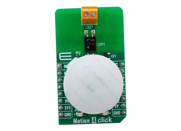 Mikroe Motion 4 Click的介绍、特性、及应用