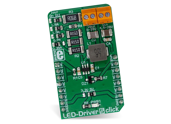 Mikroe Mikroe -3297 LED Driver 5 Click的介绍、特性、及应用
