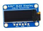 Adafruit单色0.91“128x32 I2C OLED显示器的介绍、特性、及应用