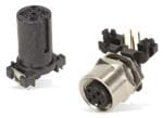 HARTING m12a, D, X编码SMT插座的介绍、特性、及应用