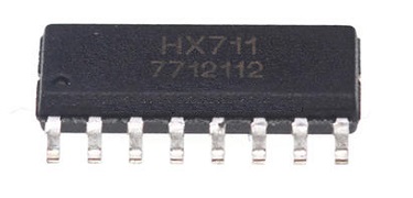 HX711电子秤称重传感器模块的参数特点、引脚图及功能、电路原理图及驱动程序