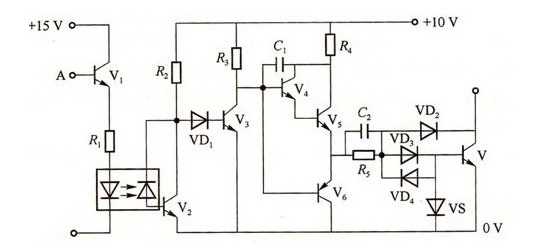 电力晶体管的驱动电路图