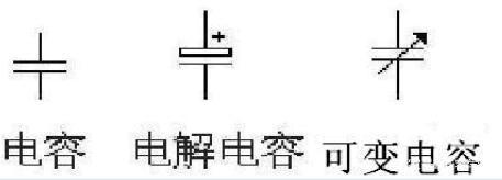 电解电容电路图符号