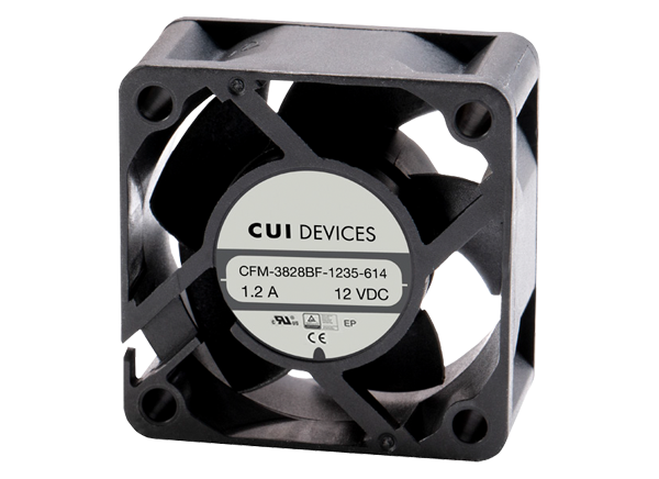 CUI Devices CFM-38BF 38mm x 38mm直流轴流风机的介绍、特性、及应用