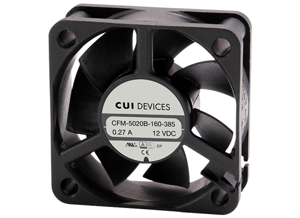 CUI Devices CFM-50 50mm x 50mm直流轴流风机的介绍、特性、及应用