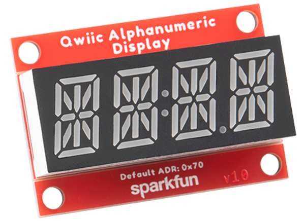 SparkFun Qwiic字母数字显示的介绍、特性、及应用