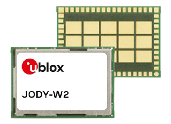 u-blox JODY-W2主机多无线电模块的介绍、特性、及应用