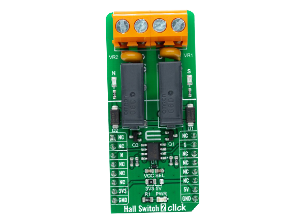 Mikroe Hall Switch 2 click的介绍、特性、及应用