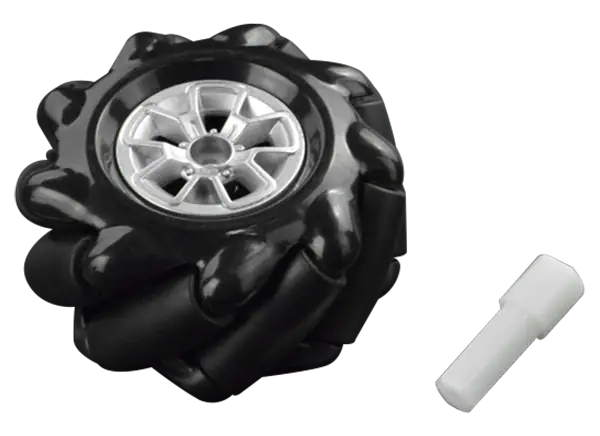 DFRobot黑色Mecanum轮与电机联轴器的介绍、特性、及应用