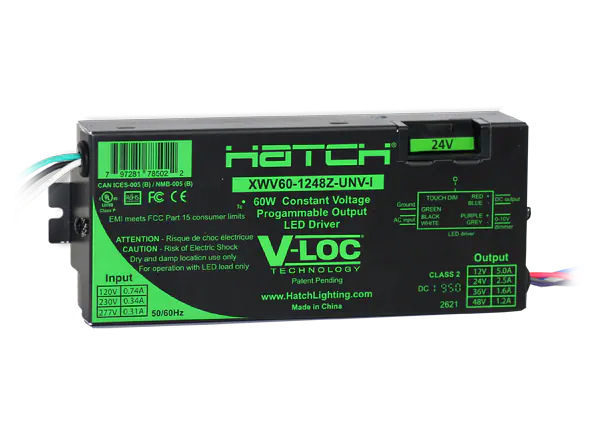 Hatch V-LOC键可编程CV LED驱动器的介绍、特性、及应用