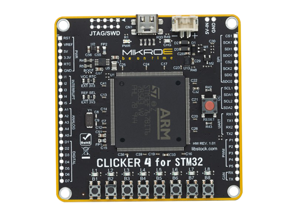 Mikroe CLICKER 4 for STM32的介绍、特性、及应用