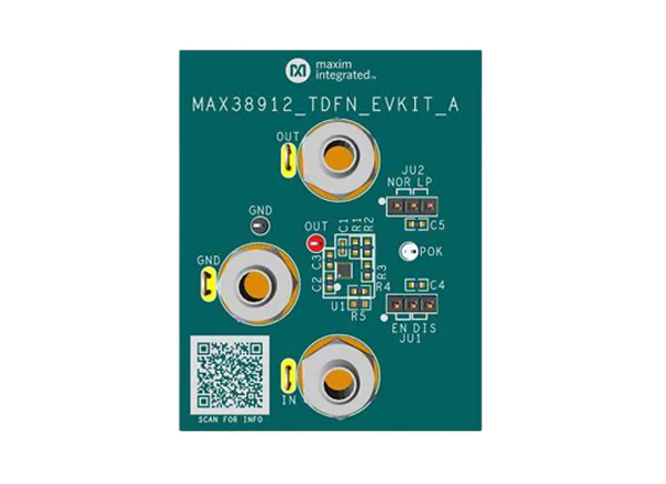 Maxim Integrated MAX38912评估工具包的介绍、特性、及应用