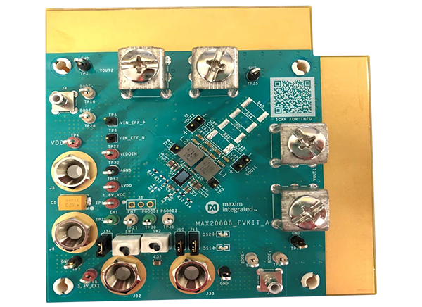 美信Maxim MAX20808EVKIT评估电路板的介绍、特性、及应用