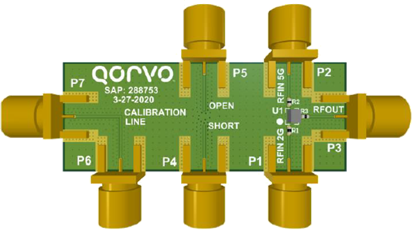 Qorvo QPQ2456EVB评估板的介绍、特性、及应用