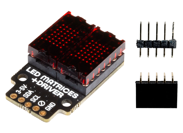 Pimoroni PIM526 LED Matrices + Driver:Red的介绍、特性、及应用