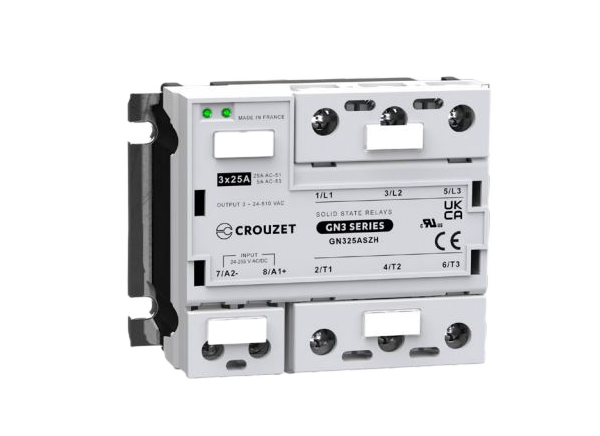 Crouzet GN3面板安装经典固态继电器的介绍、特性、及应用
