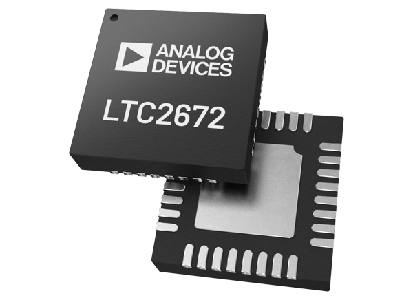 亚德诺半导体LTC2672 12位和16位数模转换器的介绍、特性、及应用