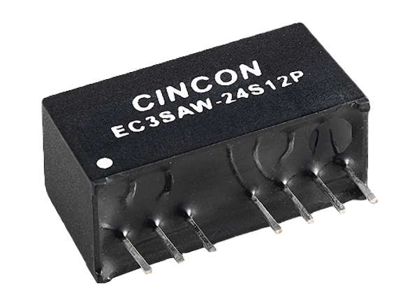Cincon EC3SAWH 3W 4:1输入隔离DC-DC转换器的介绍、特性、及应用