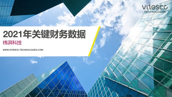 纬湃科技发布2021财年关键财务数据