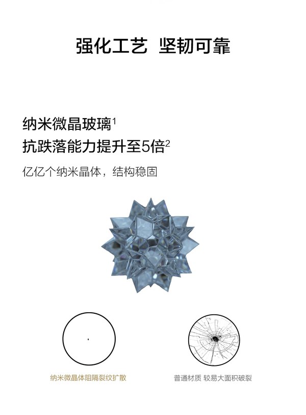 鑫景推出纳米微晶玻璃盖板，成耐摔手机标配