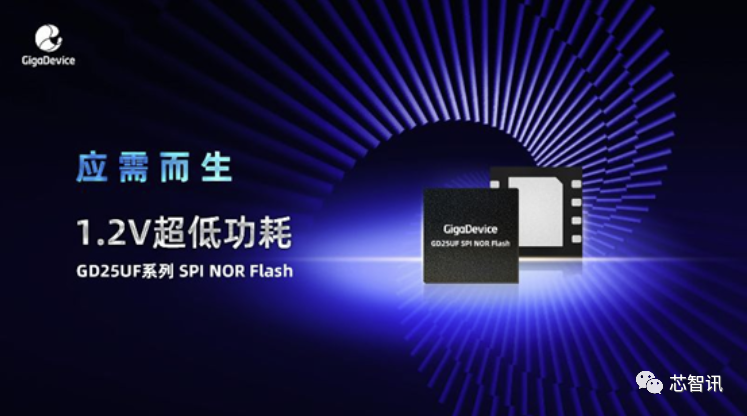 兆易创新推出1.2V超低功耗SPI NOR Flash产品系列