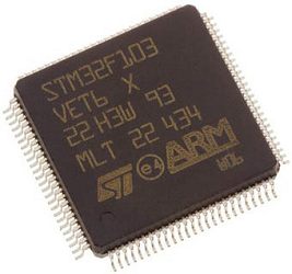 STM32F103VET6 32位高密度高性能线路微控制器单元