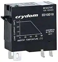 Crydom的ED系列直流输出插电式固态继电器