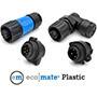 ecomate 塑料系列圆形连接器的介绍、特性、及应用