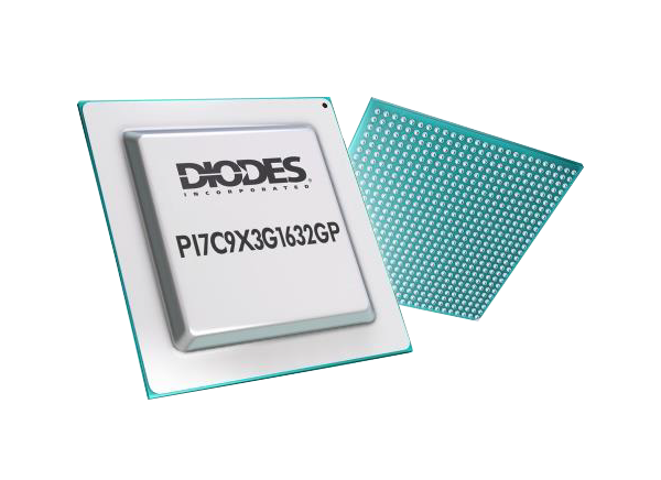 二极管集成PI7C9X3G1632GP PCIe3.0分组开关的介绍、特性、及应用