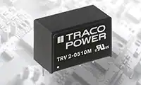 TRACO Power的TRV 2M系列2w DC/DC转换器