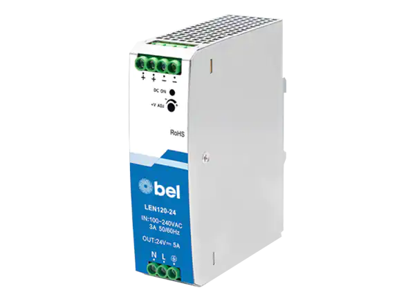 Bel Power Solutions LEN AC-DC DIN轨道开关电源