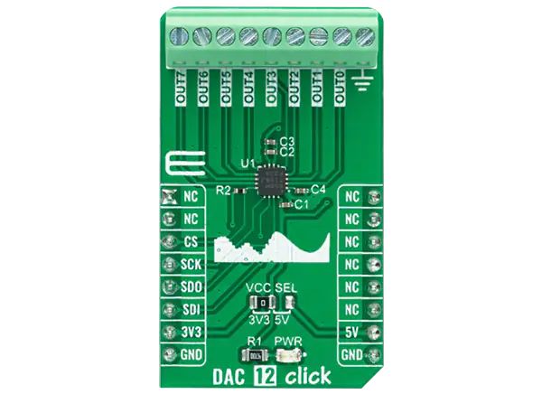 Mikroe DAC 12单击的介绍、特性、及应用