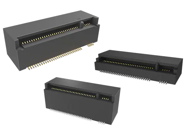 Amphenol Communications Solutions PCIe M.2 Gen 5高密度卡边缘连接器