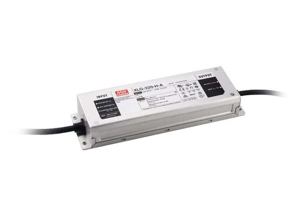 MEAN WELL XLG-320 315W恒功率模式LED驱动器的介绍、特性、及应用