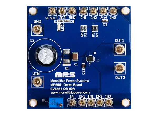 单片电源系统(MPS) ev651 - qb - 00a评估板