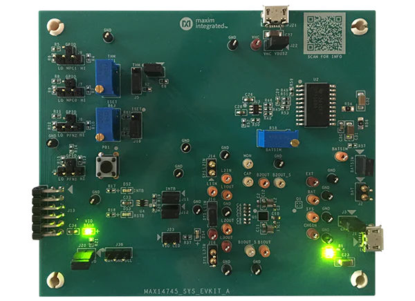Maxim集成MAX14745EVSYS评估系统工具包