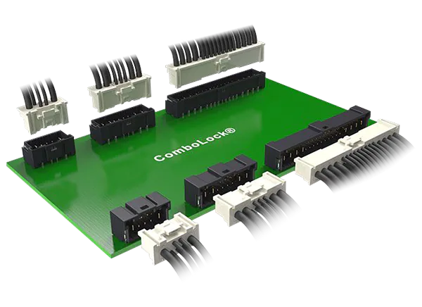 Amphenol FCI ComboLock 线到板连接器
