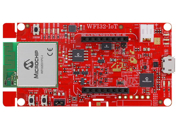 Microchip Technology EV36W50A WFI32-IoT板的介绍、特性、及应用