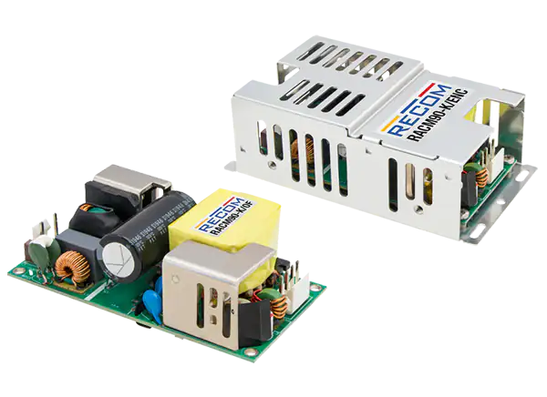 RECOM电源RACM90-K 90W开框/封闭交流/直流转换器的介绍、特性、及应用