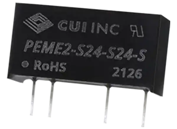 CUI Inc PEME2-S 2W隔离DC-DC转换器的介绍、特性、及应用