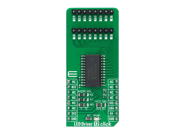 Mikroe LED Driver 12单击的介绍、特性、及应用