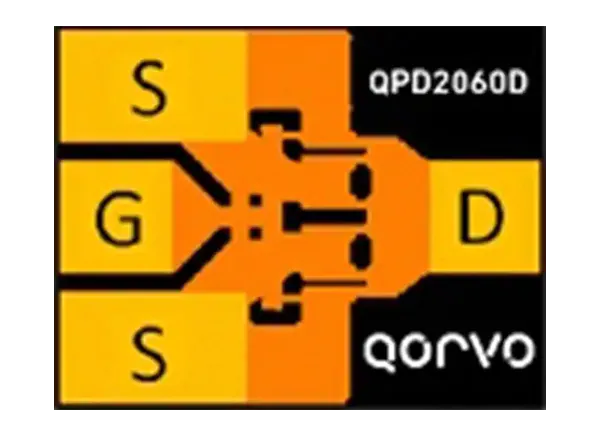 Qorvo QPD2060D 600 μ m离散GaAs pHEMT的介绍、特性、及应用
