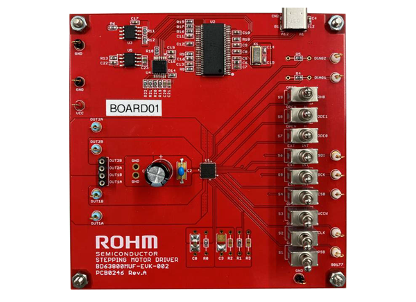 ROHM Semiconductor BD63800MUF-EVK-002评估套件的介绍、特性、及应用