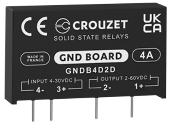 Crouzet GND单板SIP固态继电器的介绍、特性、及应用