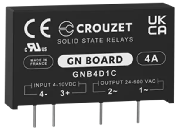 Crouzet GN板SIP固态继电器的介绍、特性、及应用