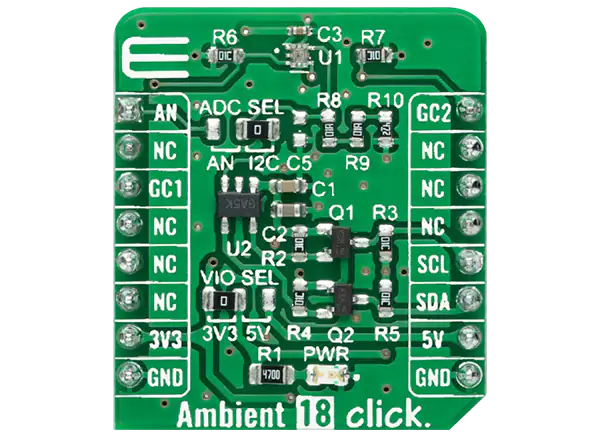 Mikroe Ambient 18单击的介绍、特性、及应用