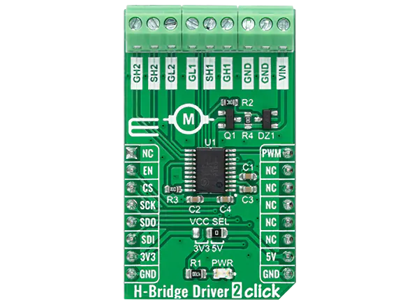 H-Bridge Driver 2 click
